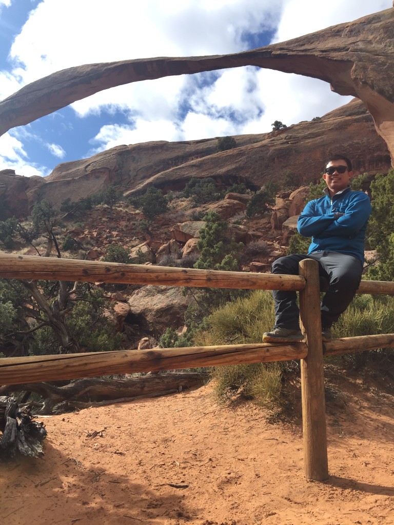 Phi at Arches National Park