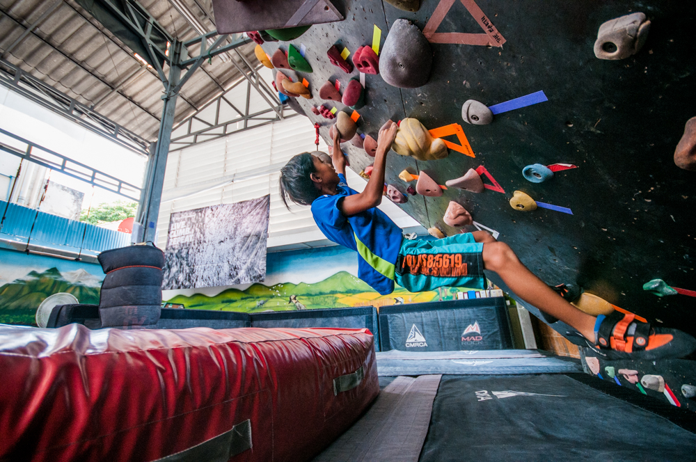 Learn to climb at the CMRCA wall!